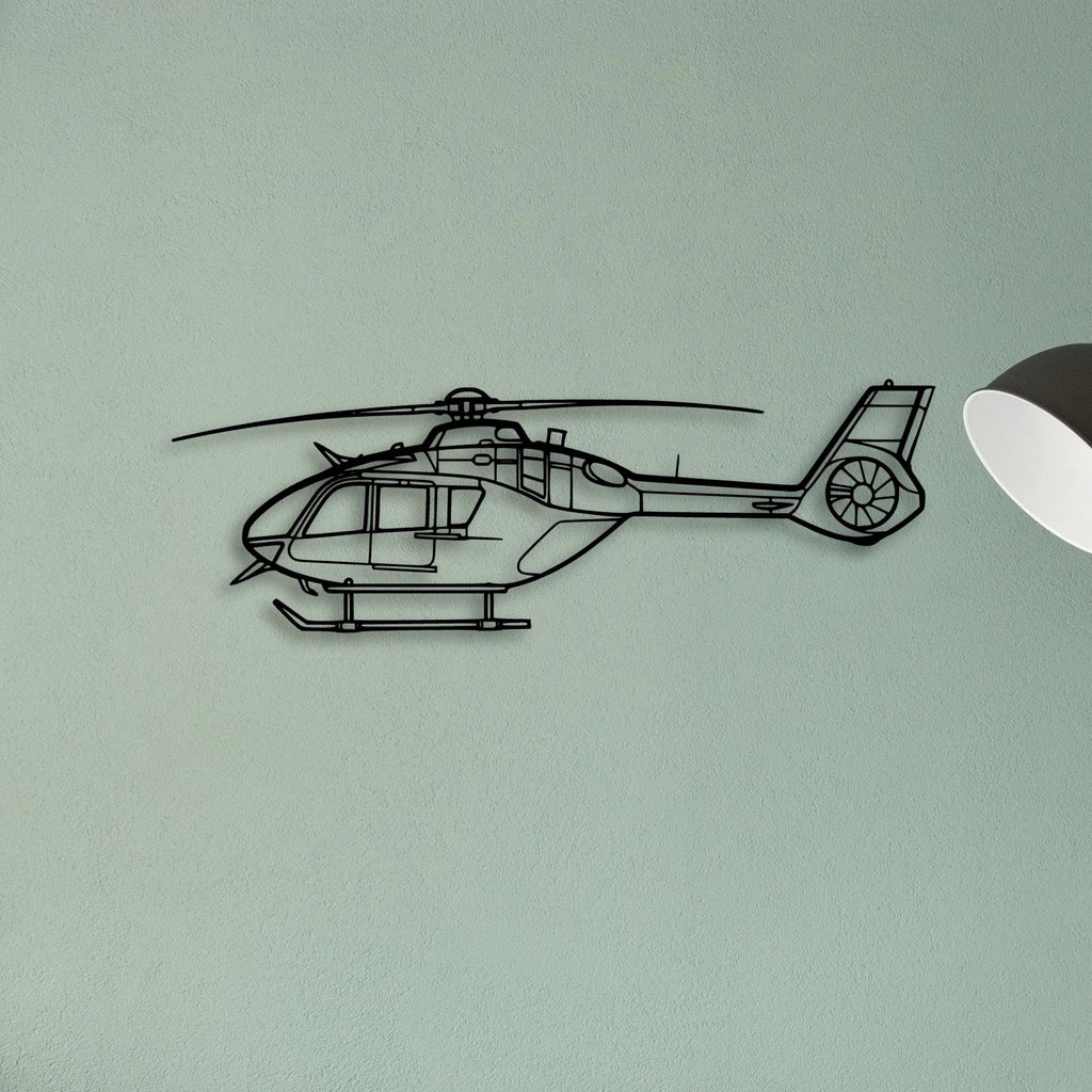 Juno HT1 Classic Aircraft Silhouette Metal Wall Art - Tinvibe