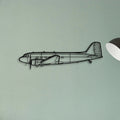 Kc 135R Stratotanker Classic Aircraft Silhouette Metal Wall Art - Tinvibe