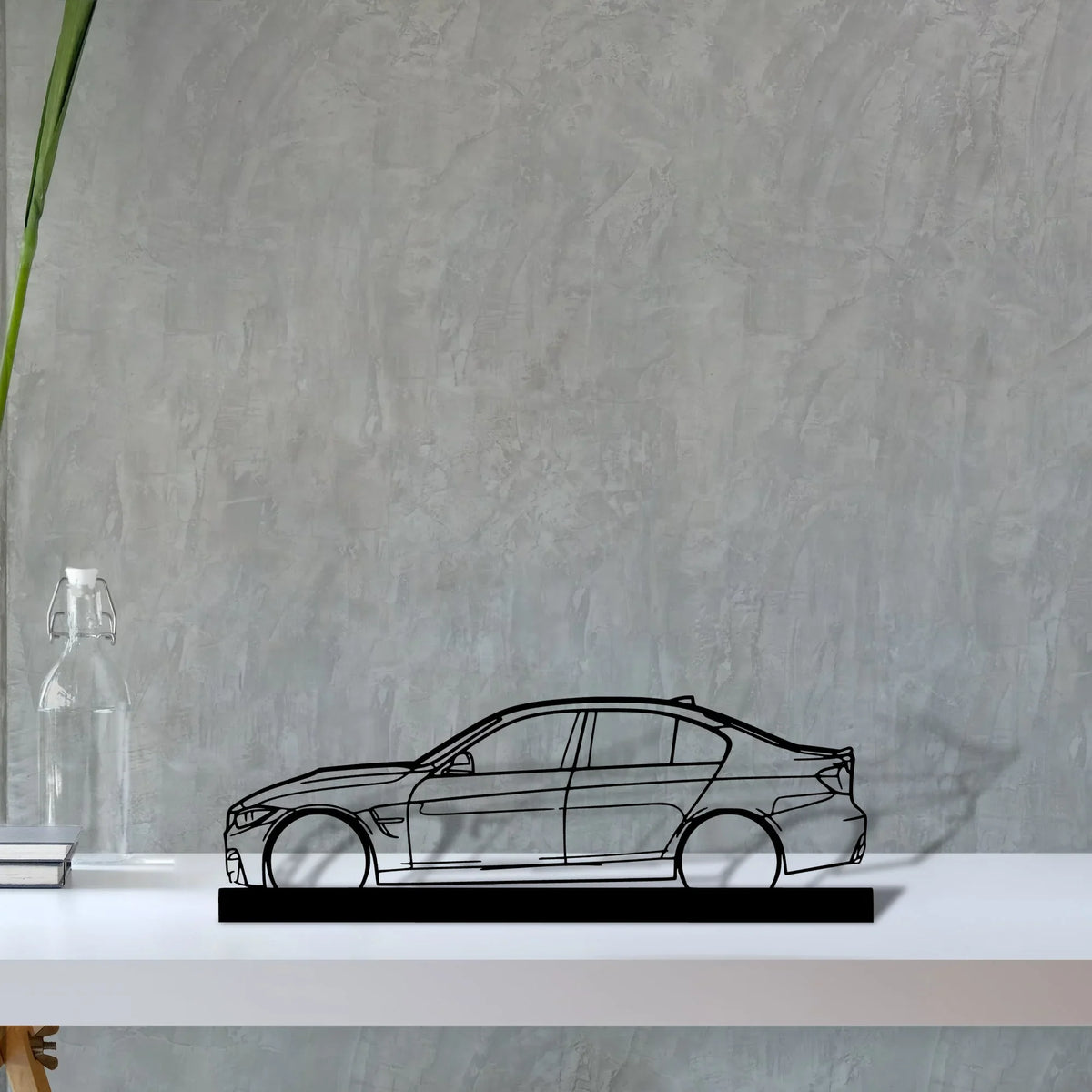 m3-f80 Silhouette Metal Art Stand - Tinvibe