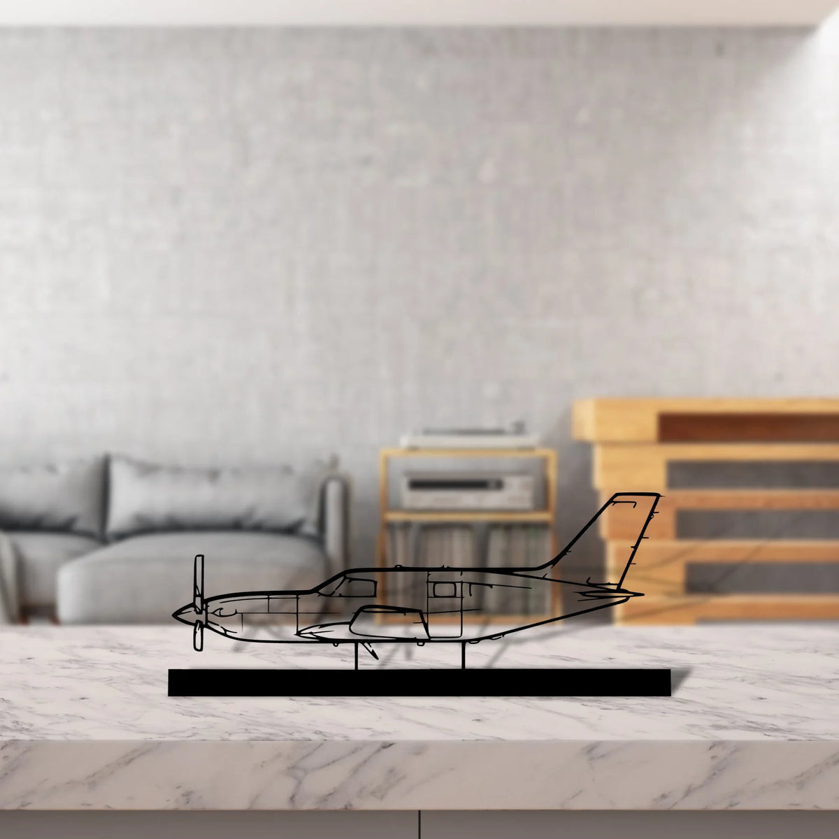 m500-meridian-2 Silhouette Metal Art Stand - Tinvibe