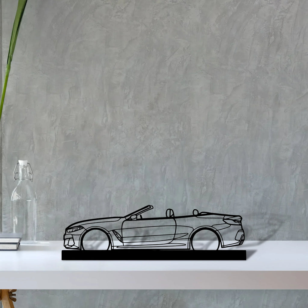 m850i-convertible Silhouette Metal Art Stand - Tinvibe