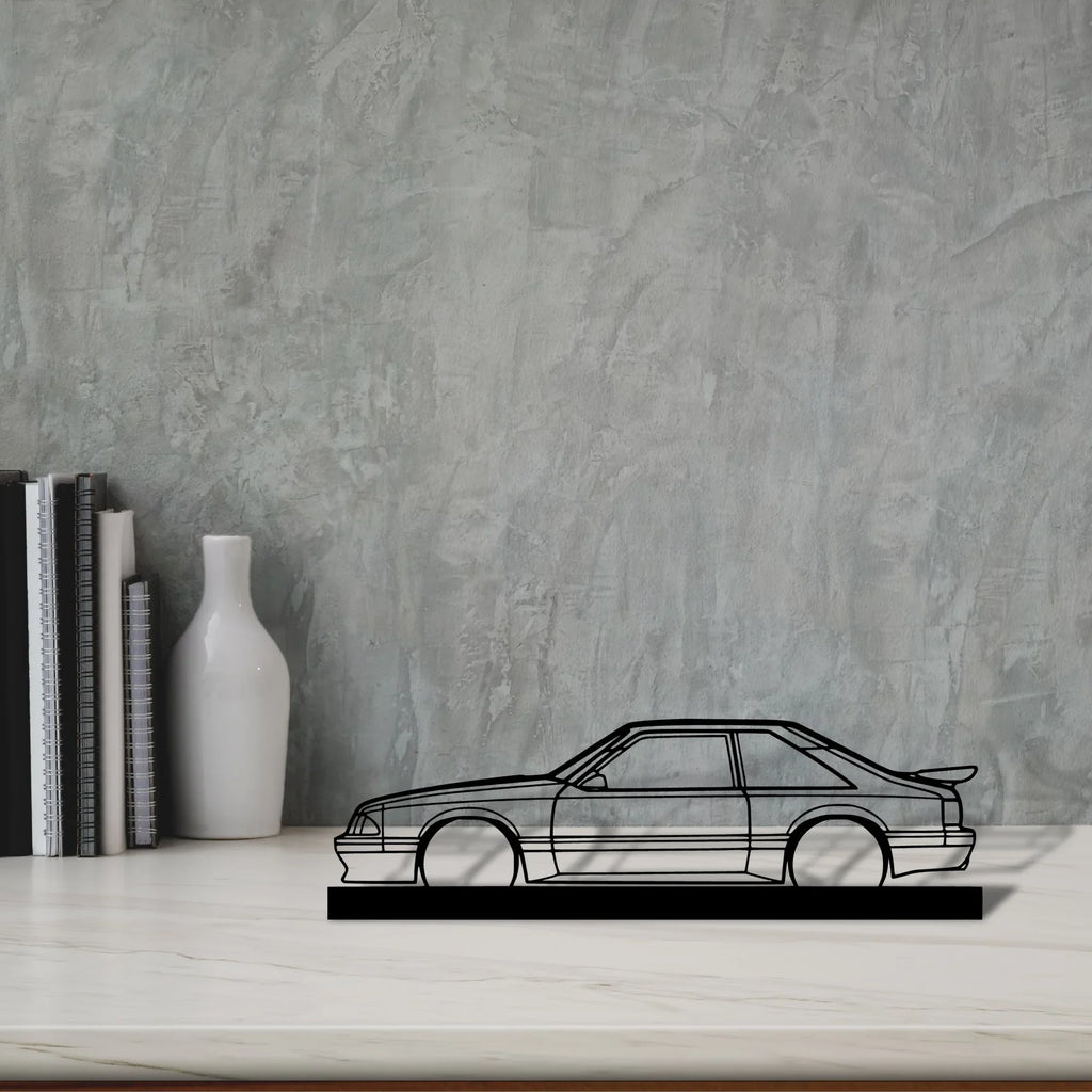 mustang-saleen Silhouette Metal Art Stand - Tinvibe