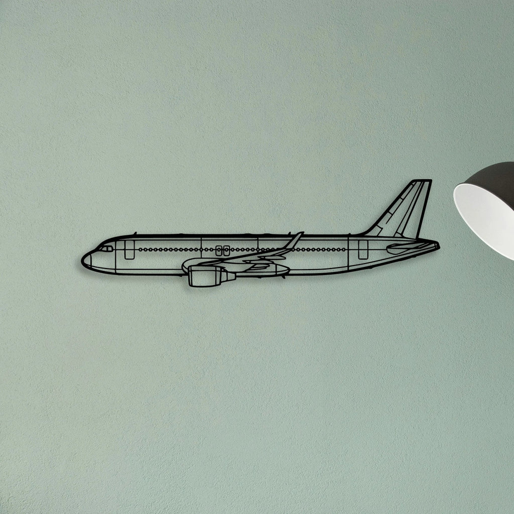 NH90 Nfh Classic Aircraft Silhouette Metal Wall Art - Tinvibe