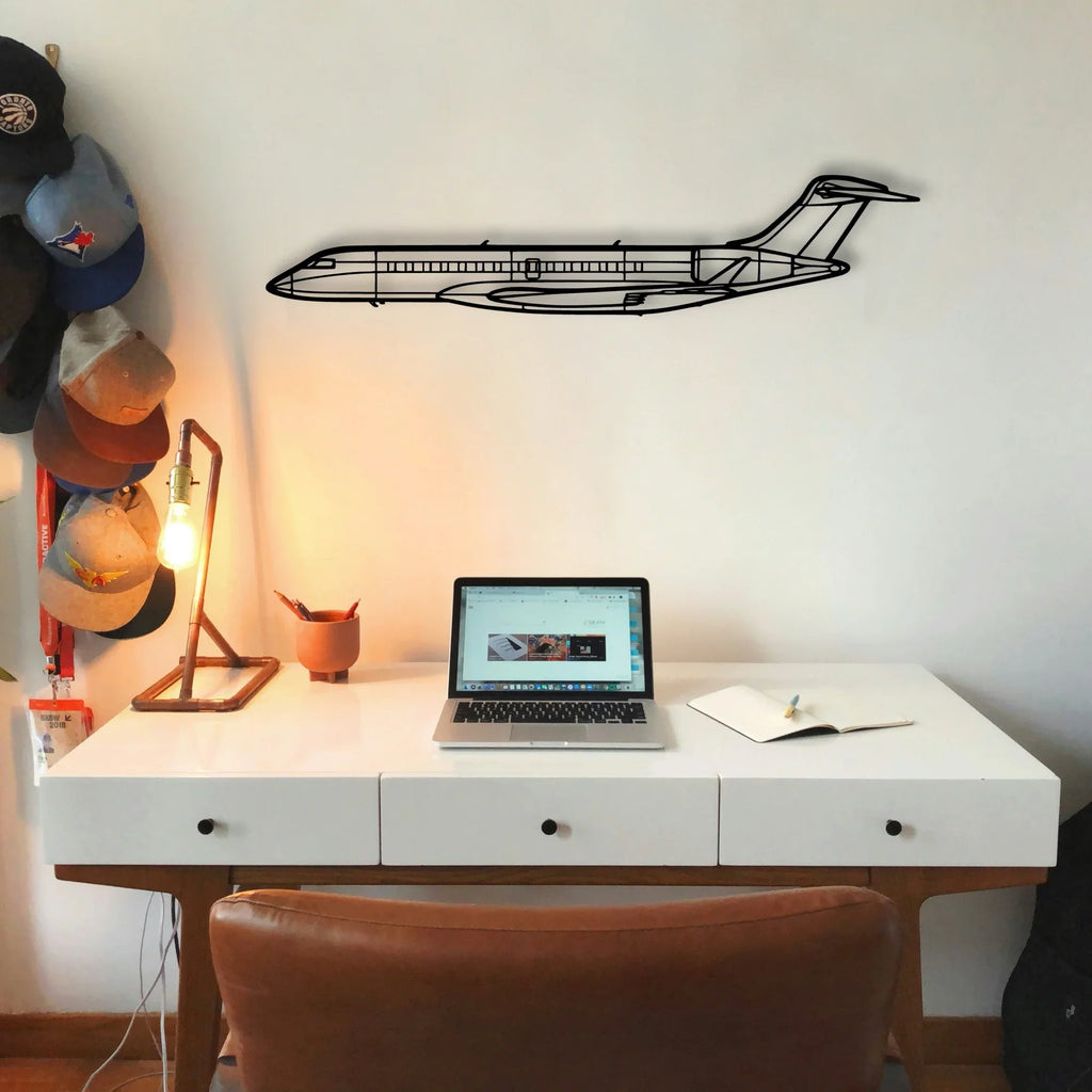 PA32R 301 Classic Aircraft Silhouette Metal Wall Art - Tinvibe
