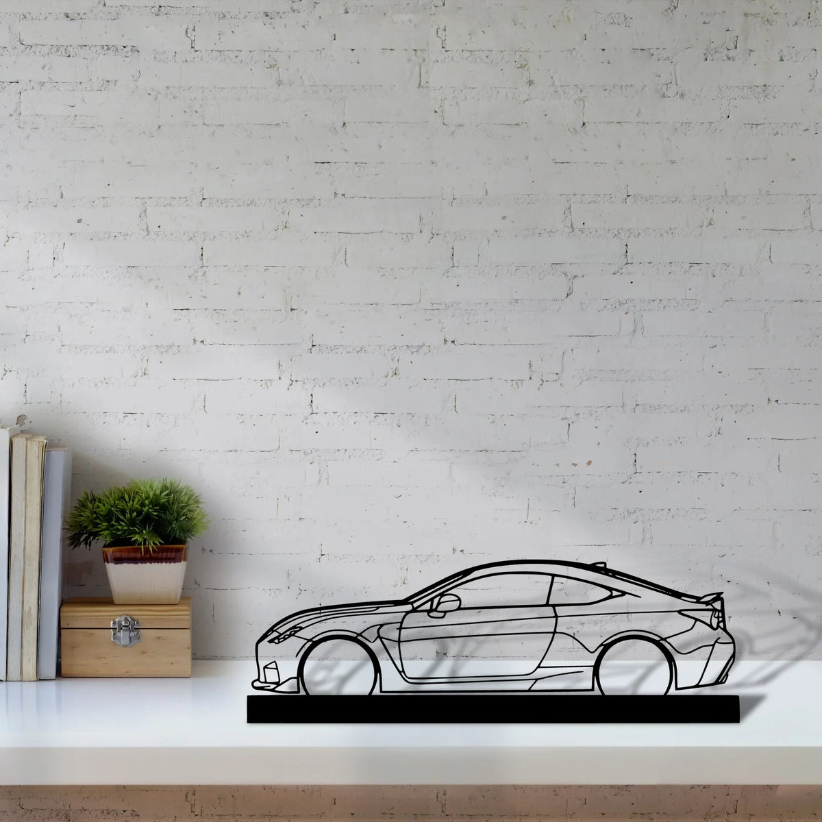 rc-f Silhouette Metal Art Stand - Tinvibe