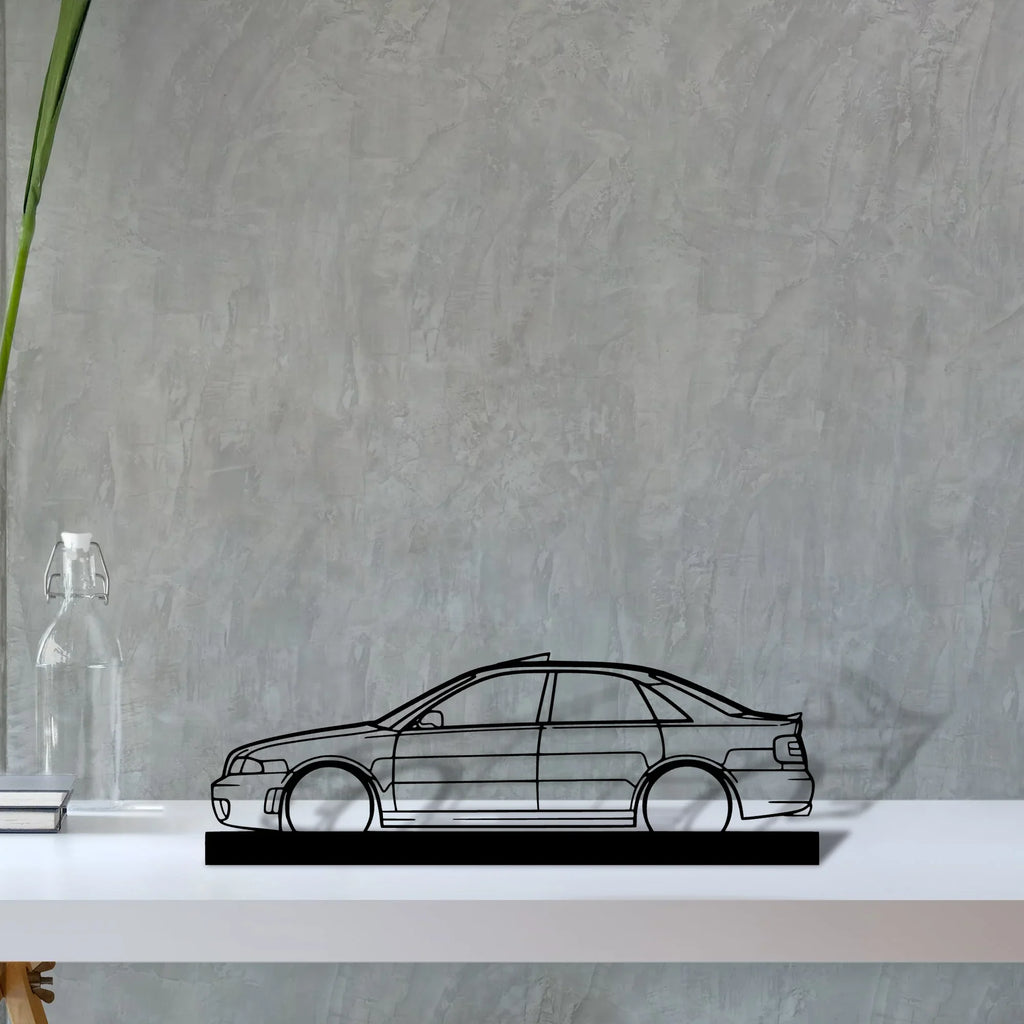 rs4-b5-sedan Silhouette Metal Art Stand - Tinvibe