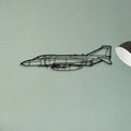 T 34A Mentor Classic Aircraft Silhouette Metal Wall Art - Tinvibe