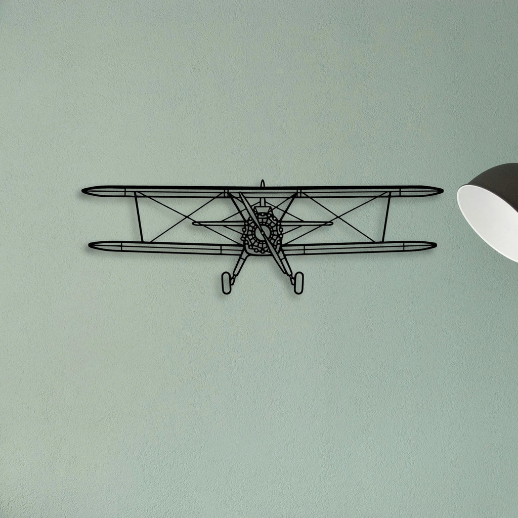 Ta 4J Skyhawk Classic Aircraft Silhouette Metal Wall Art - Tinvibe