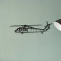 Tbm 3N Classic Aircraft Silhouette Metal Wall Art - Tinvibe