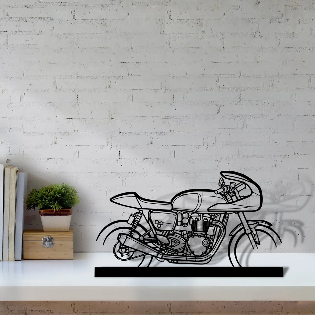 thruxton-tfc Silhouette Metal Art Stand - Tinvibe