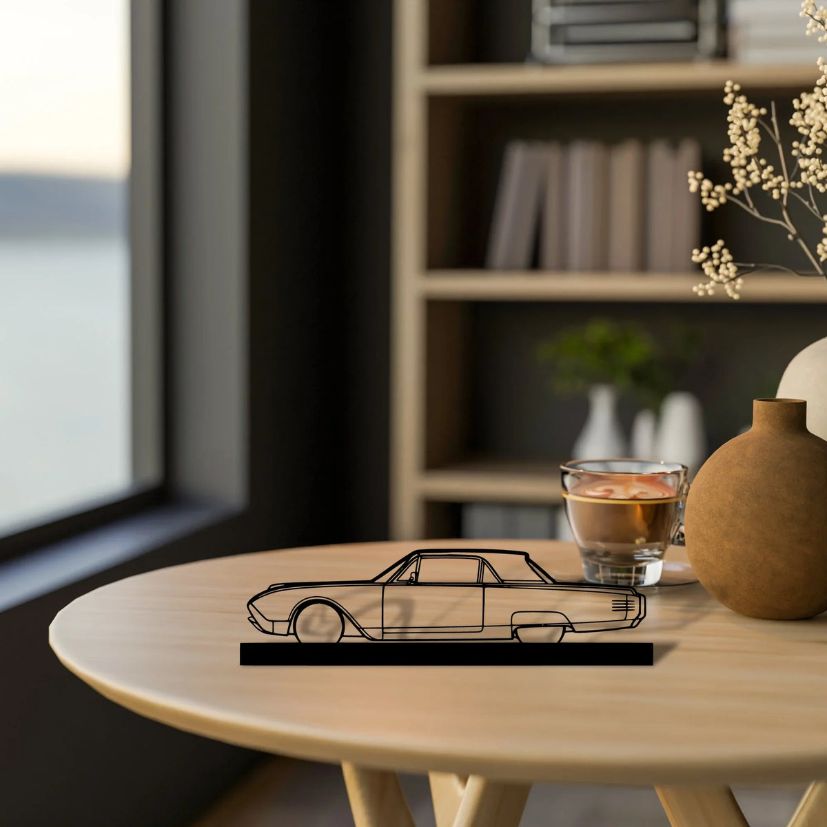 thunderbird-1961 Silhouette Metal Art Stand - Tinvibe