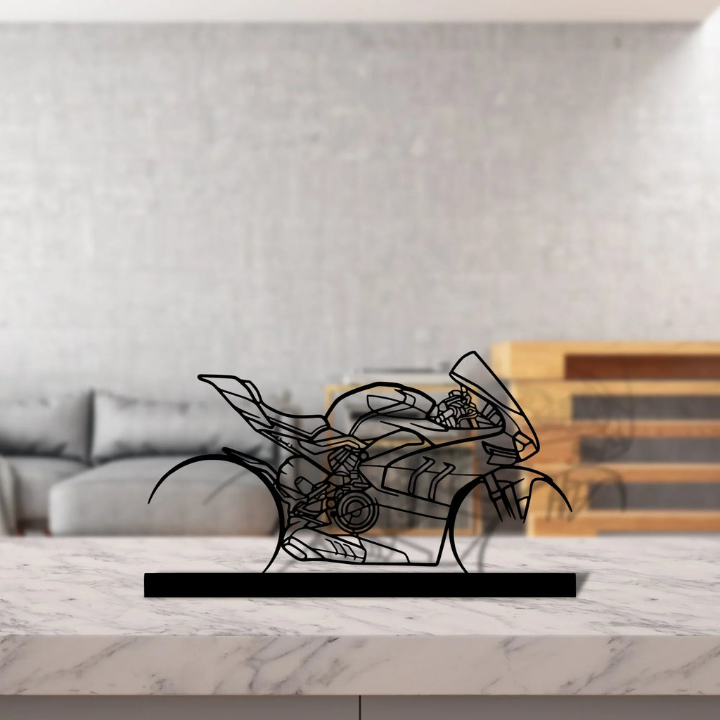 v4sp-2022 Silhouette Metal Art Stand - Tinvibe
