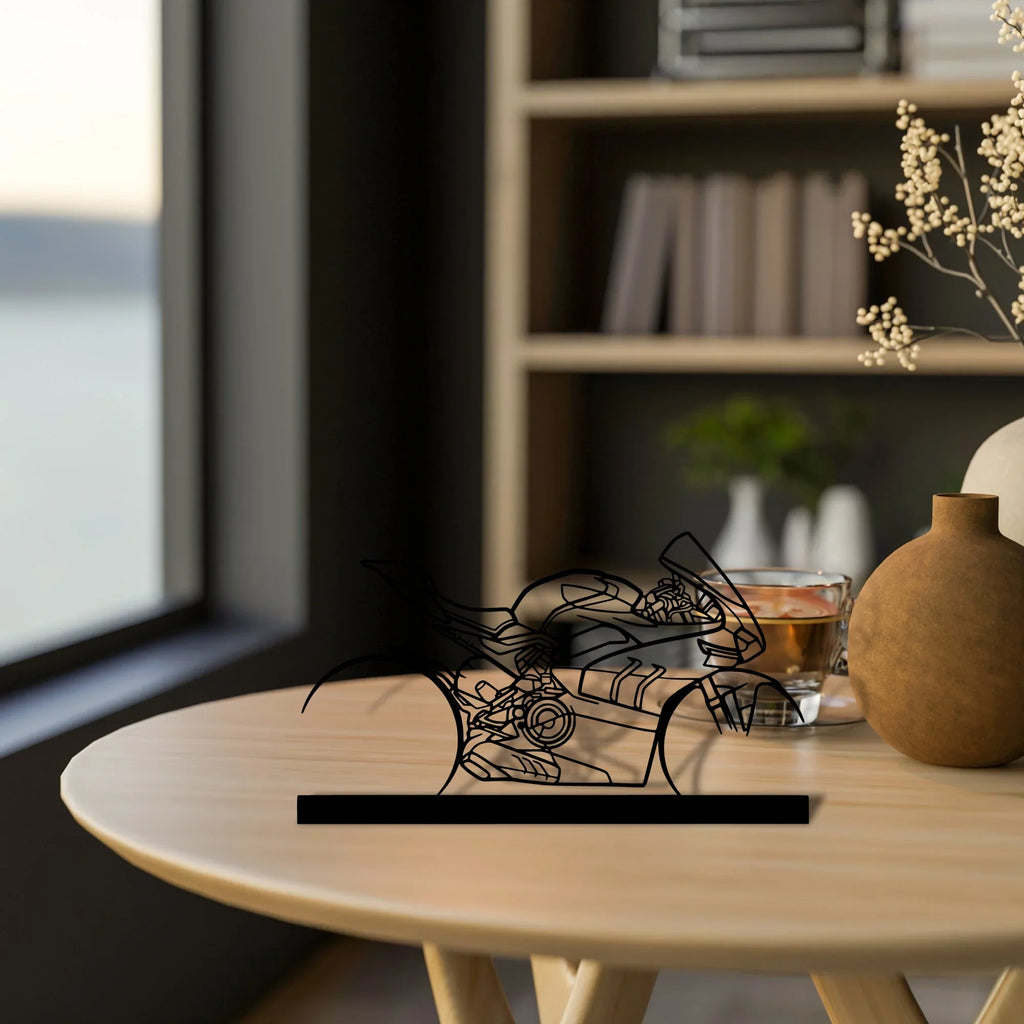 v4sp-2022 Silhouette Metal Art Stand - Tinvibe